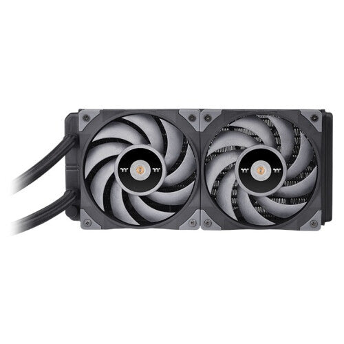 Thermaltake CL-W322-PL12GM-B computer cooling system Processor All-in-one liquid cooler 12 cm Black, Grey