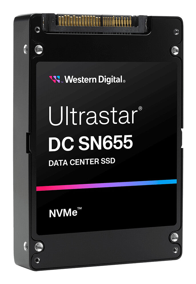 Western Digital Ultrastar DC SN655 15 TB U.3 PCI Express 4.0 NVMe TLC 3D NAND