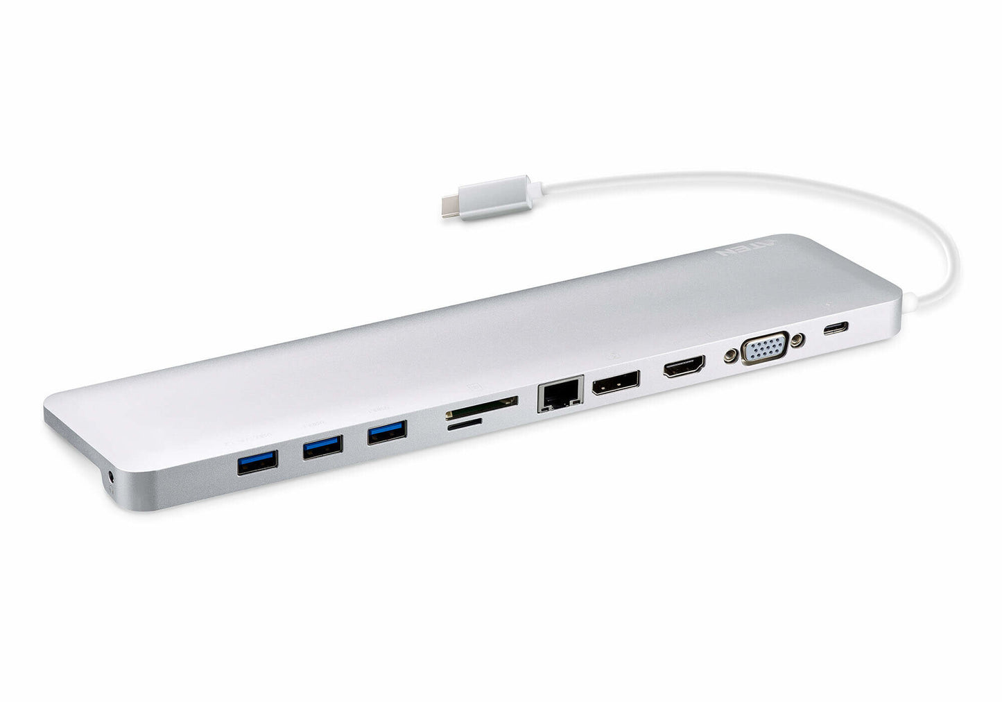 ATEN USB-C Multiport Dock with Power Pass-Thr