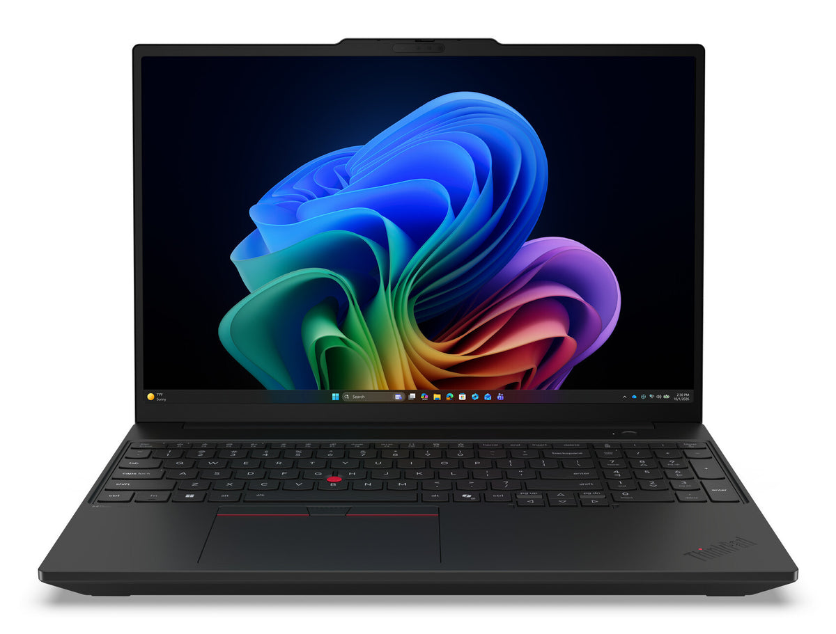 Lenovo ThinkPad T16 Gen 5 (Intel) Copilot+ PC Intel Core Ultra 7 355 Laptop 40.6 cm (16") WUXGA 32 GB LPDDR5x-SDRAM 1 TB SSD Wi-Fi 7 (802.11be) Windows 11 Pro Black English