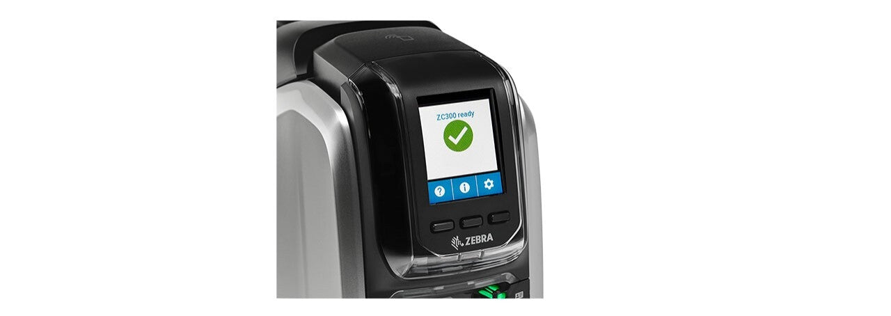 Zebra ZC300 plastic card printer Dye-sublimation/Thermal transfer Colour 300 x 300 DPI