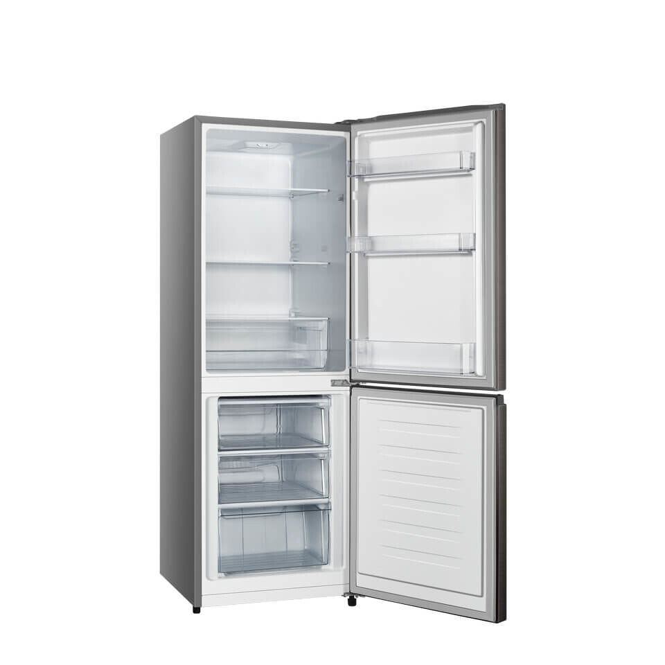 Hisense H310BIT fridge-freezer Freestanding 223 L A Stainless steel, Titanium