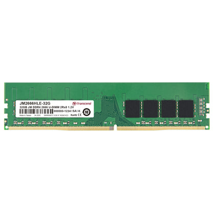 Transcend JetRam DDR4-2666 U-DIMM 32GB