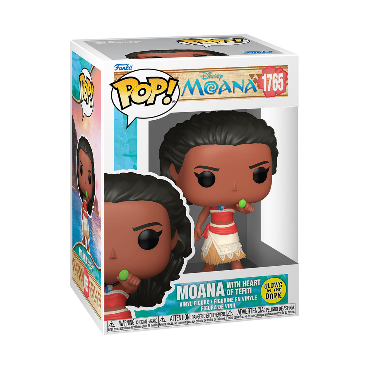 Funko Pop!: Disney Moana - Moana with Heart of Te Fiti (Glows In The Dark)
