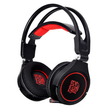 Tt eSPORTS HT-CRA-ANECBK-14 headphones/headset Wired Head-band Gaming Black, Red