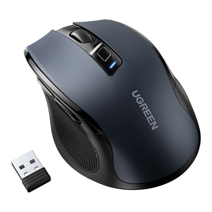 Ugreen 6957303898558 mouse Office Right-hand RF Wireless + Bluetooth Optical 4000 DPI