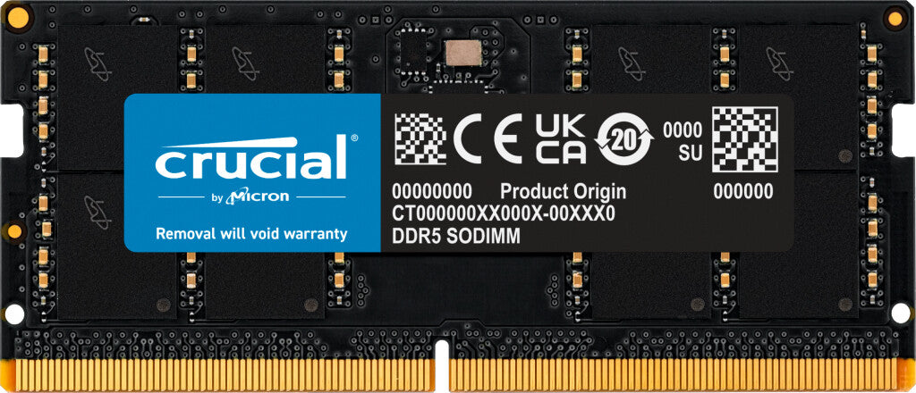 Crucial CT64G56C46S5 memory module 64 GB 1 x 64 GB DDR5 262-pin SO-DIMM
