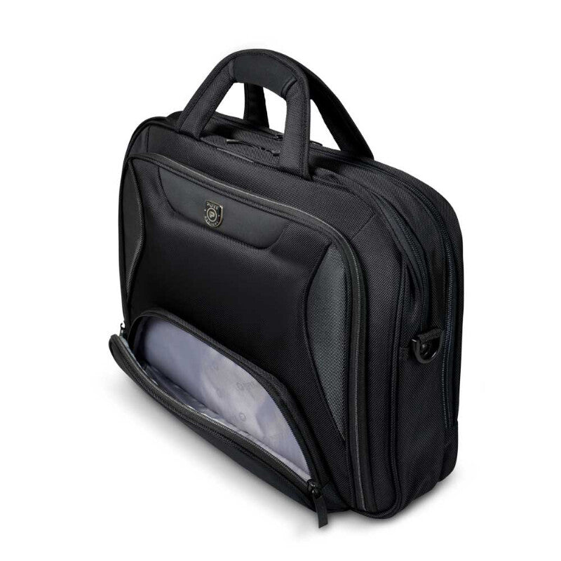 Port Designs Manhattan 39.6 cm (15.6") Briefcase Black