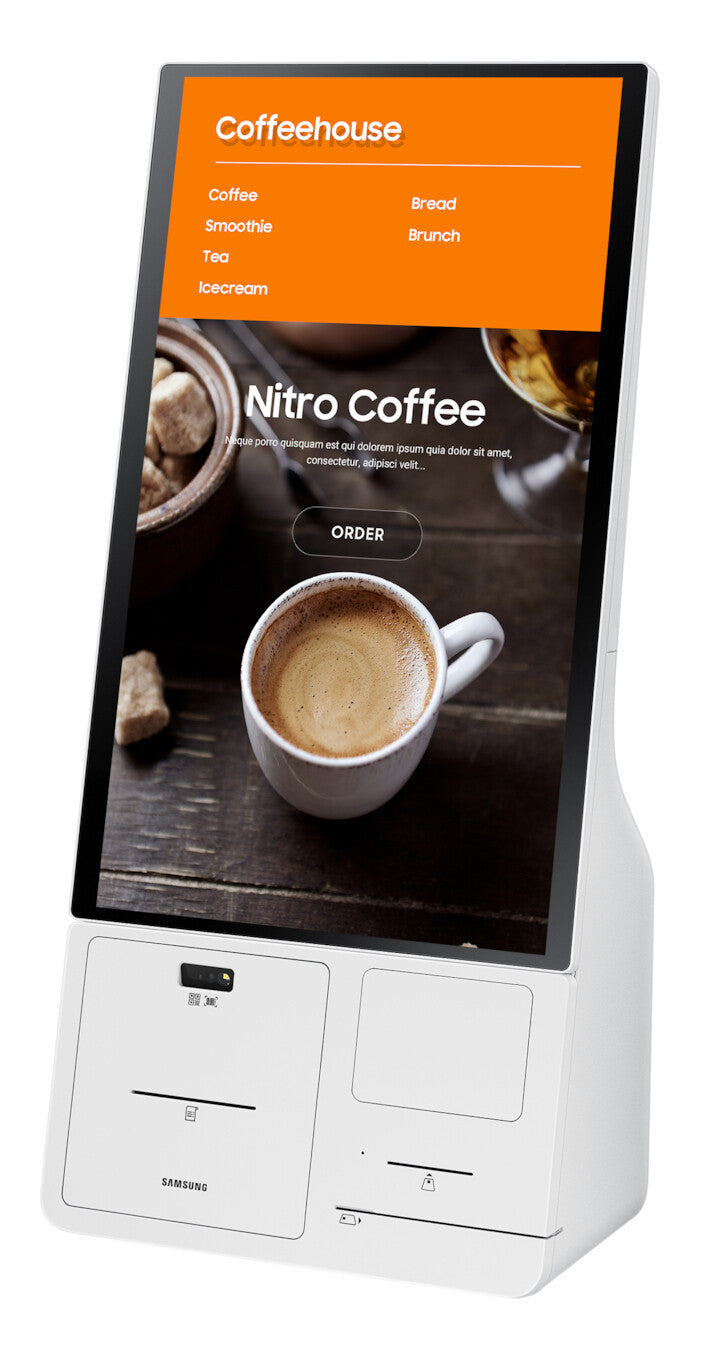 Samsung CY-KM24APXEN Signage Display Interactive flat panel White Touchscreen