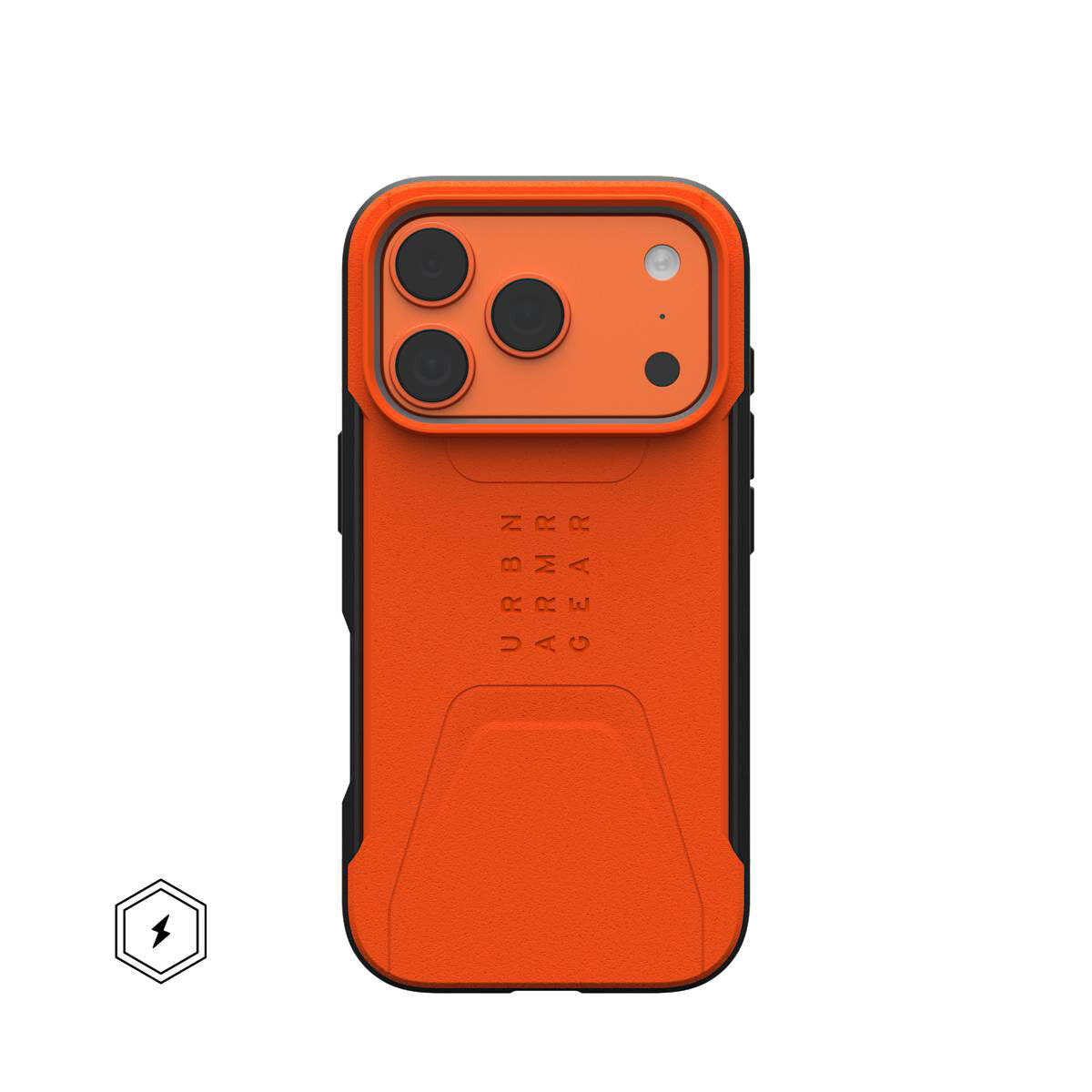 Urban Armor Gear Civilian mobile phone case 16 cm (6.3") Cover Orange