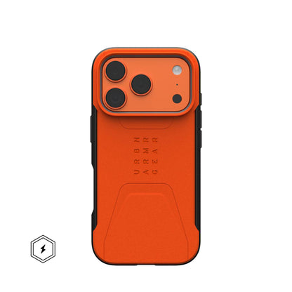 Urban Armor Gear Civilian mobile phone case 16 cm (6.3") Cover Orange