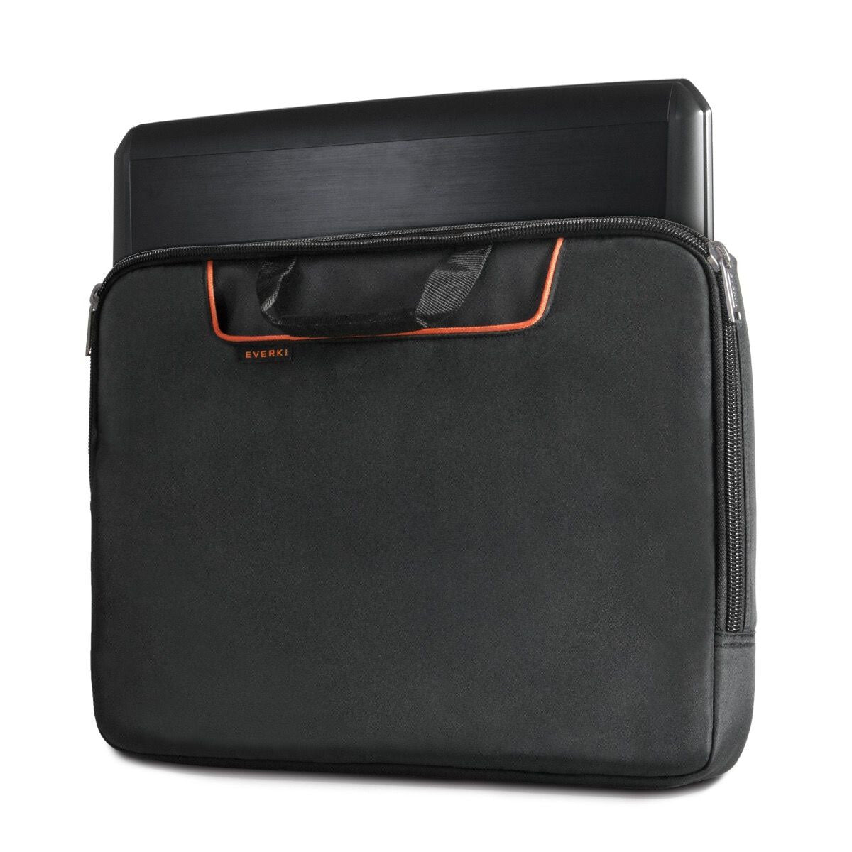 Everki EKF808S17B laptop case 43.9 cm (17.3") Sleeve case Black, Orange