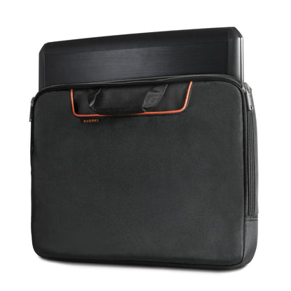 Everki EKF808S17B laptop case 43.9 cm (17.3") Sleeve case Black, Orange