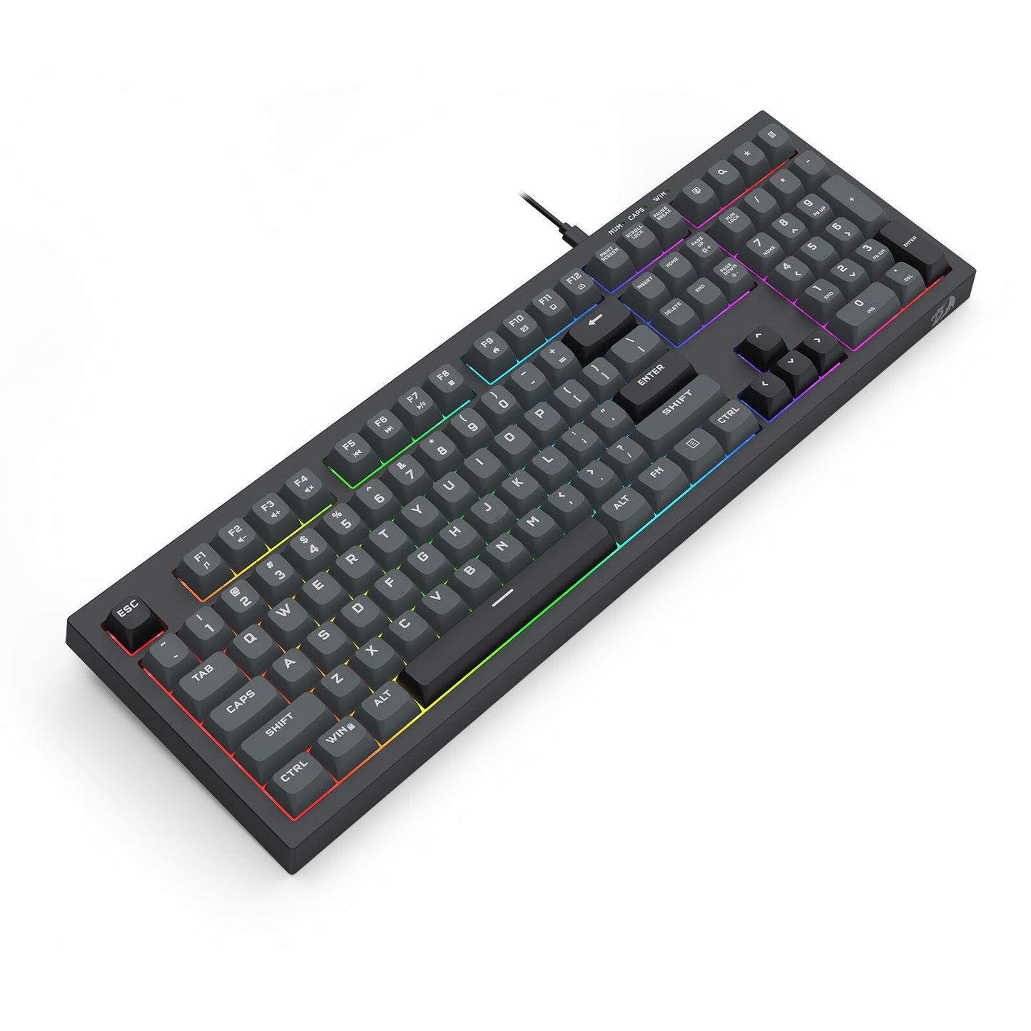 REDRAGON K518-RGB-GB Crux keyboard USB Black