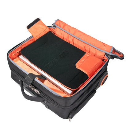Everki EKB440 laptop case 40.6 cm (16") Trolley case Black, Orange