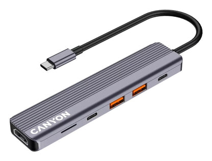 Canyon DS-17 USB Type-C 10000 Mbit/s Grey