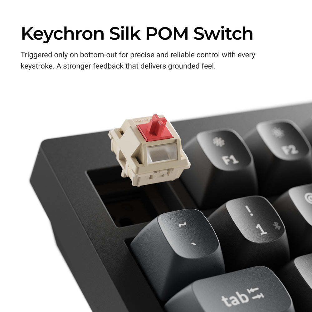 Keychron V6 Ultra 8K keyboard Universal Bluetooth QWERTY Black