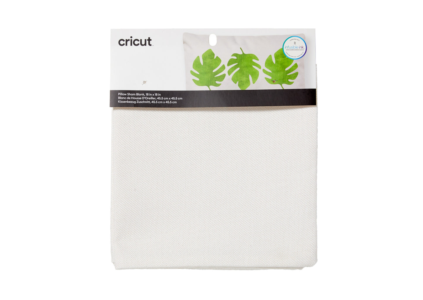 Cricut Pillow Cover Blank Cream Polyester