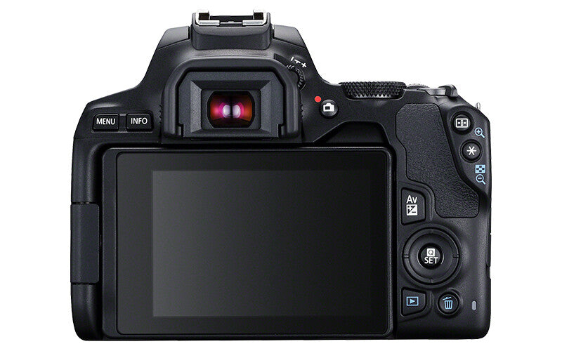 Canon EOS 250D + EF-S18-55mm SLR Camera Kit 24.1 MP CMOS 6000 x 4000 pixels Black