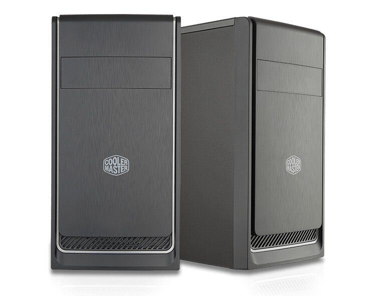 Cooler Master MasterBox E300L Mini Tower Black, Silver
