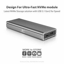Vantec NST-205C3-SG storage drive enclosure SSD enclosure Aluminium M.2