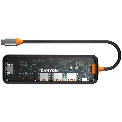 Canyon DS-13 USB Type-C 5000 Mbit/s Grey