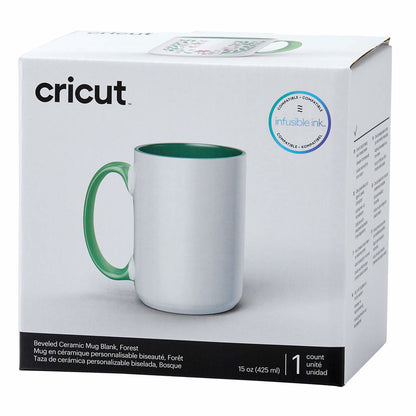 Cricut Beveled cup Green, White Universal 1 pc(s)