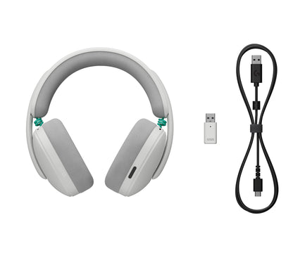 Logitech G G325 LIGHTSPEED Headset Wireless Head-band Gaming USB Type-C Bluetooth White