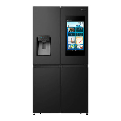 Hisense H750FSB-IDS side-by-side refrigerator Freestanding Black