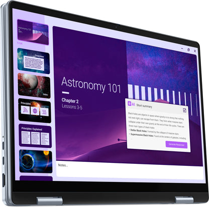 DELL 14 Plus 2-in-1 DB04250 Copilot+ PC Intel Core Ultra 5 226V Hybrid (2-in-1) 35.6 cm (14") Touchscreen Full HD+ 16 GB LPDDR5x-SDRAM 512 GB SSD Wi-Fi 7 (802.11be) Windows 11 Pro Blue