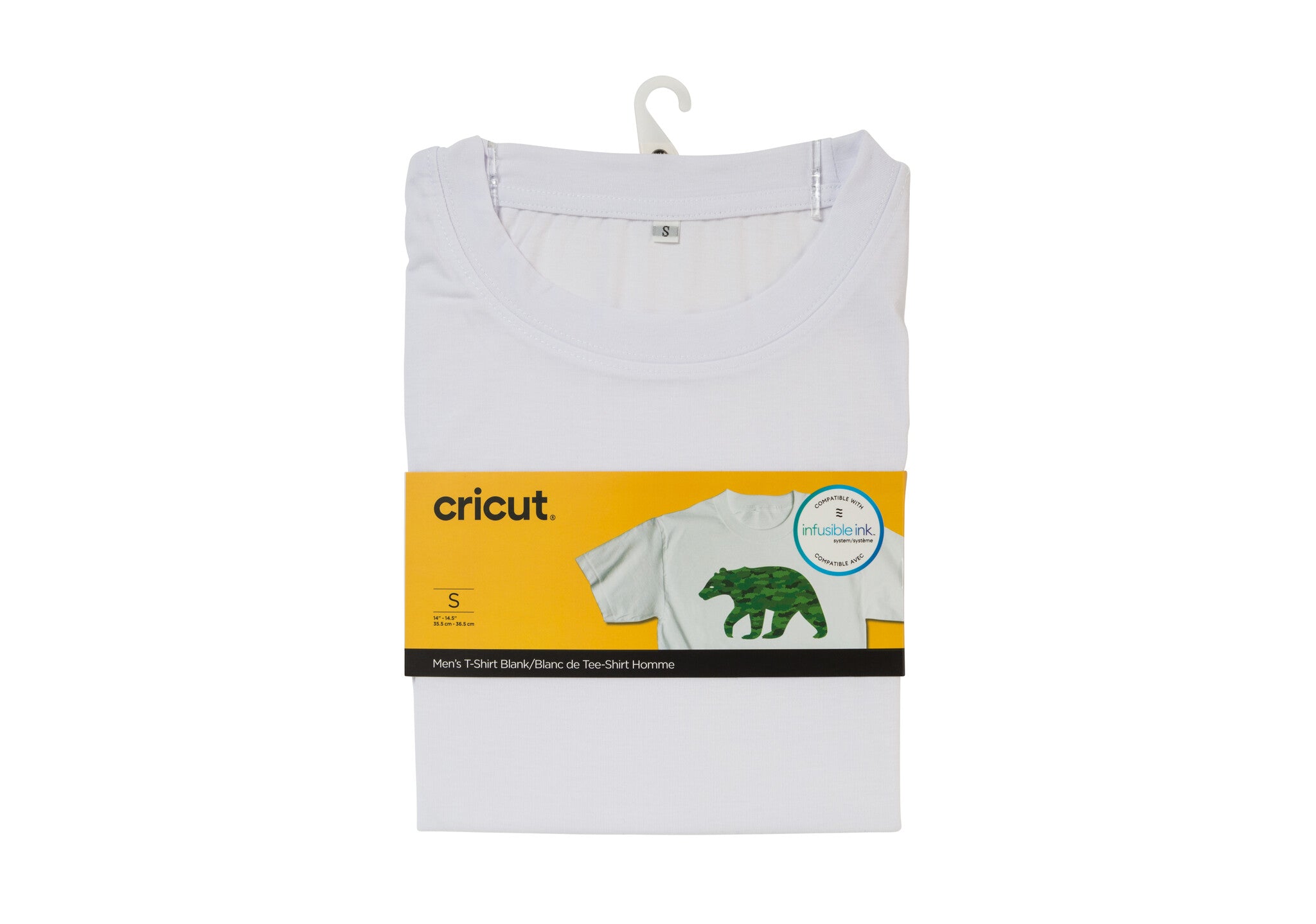 Cricut Infusible Ink Men's White T-Shirt (S)