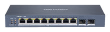 Hikvision DS-3E1510P-SI network switch Managed L2 Gigabit Ethernet (10/100/1000) Power over Ethernet (PoE) Black
