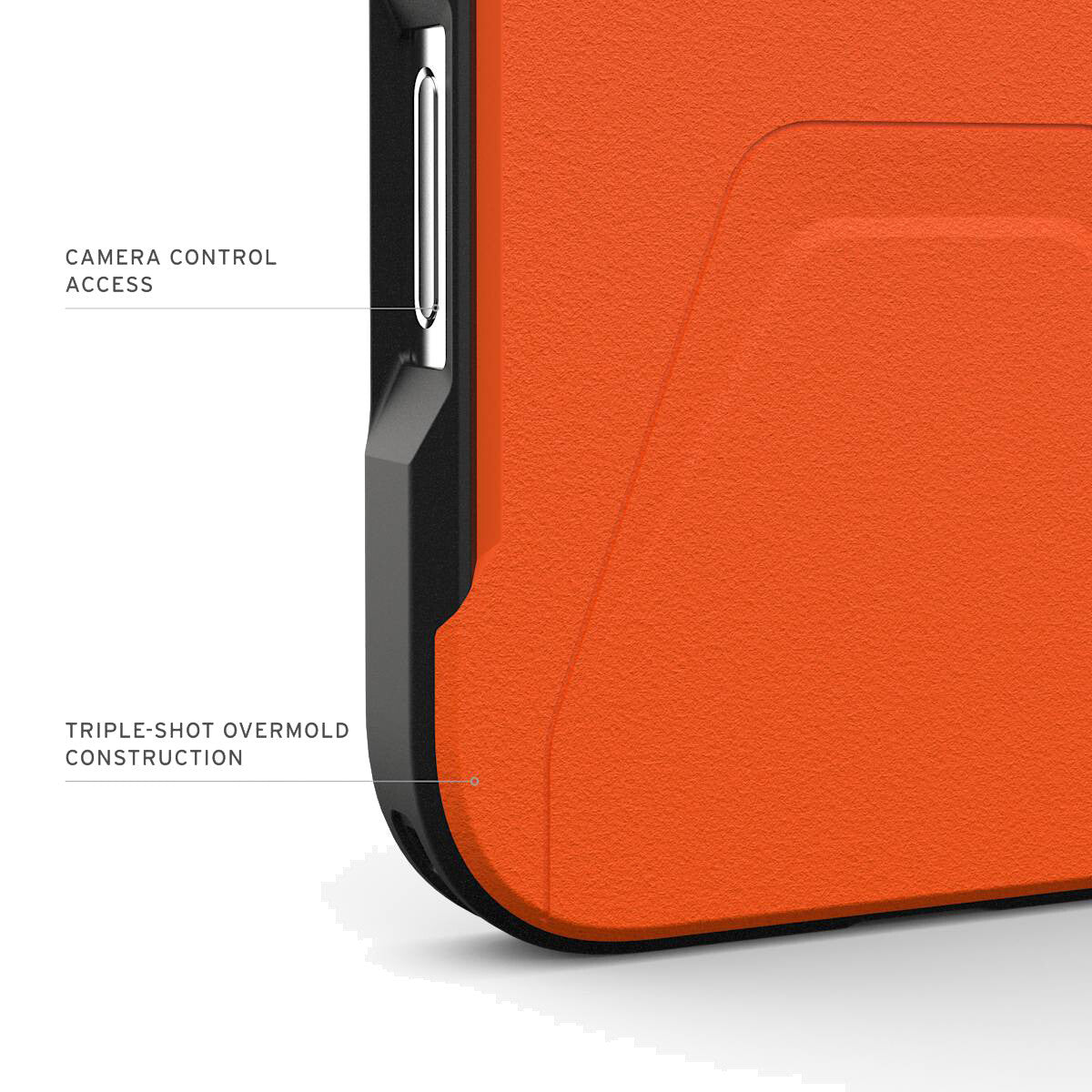 Urban Armor Gear Civilian mobile phone case 17.5 cm (6.9") Cover Orange