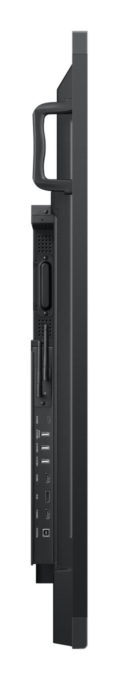 SAMSUNG 65 Android Interactive Display  Android 14 EDLA Certified  Resolution: 3840 x 2160  UHD  400nit Brightness  Build in Speakers  HDMI out  40 PTS touch  Wi-Fi & BT  Built-in Camera 3 YEAR ONSITE WARRANTY