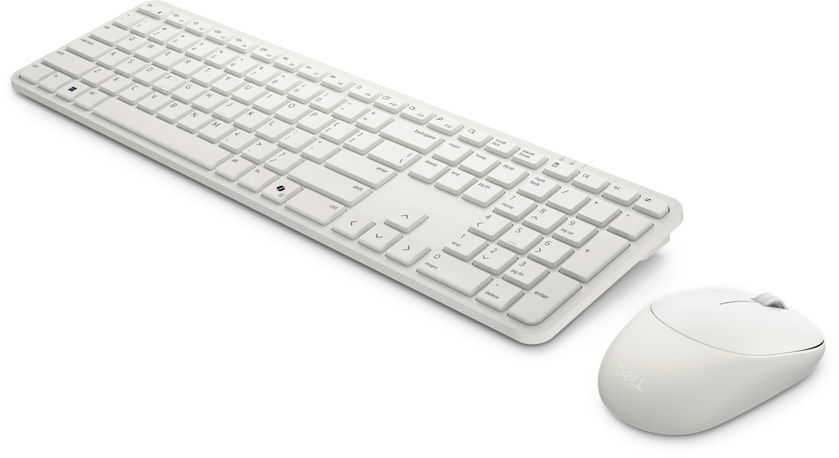 DELL Pro 5 KM526 keyboard Mouse included Home/Office RF Wireless QWERTY US International White