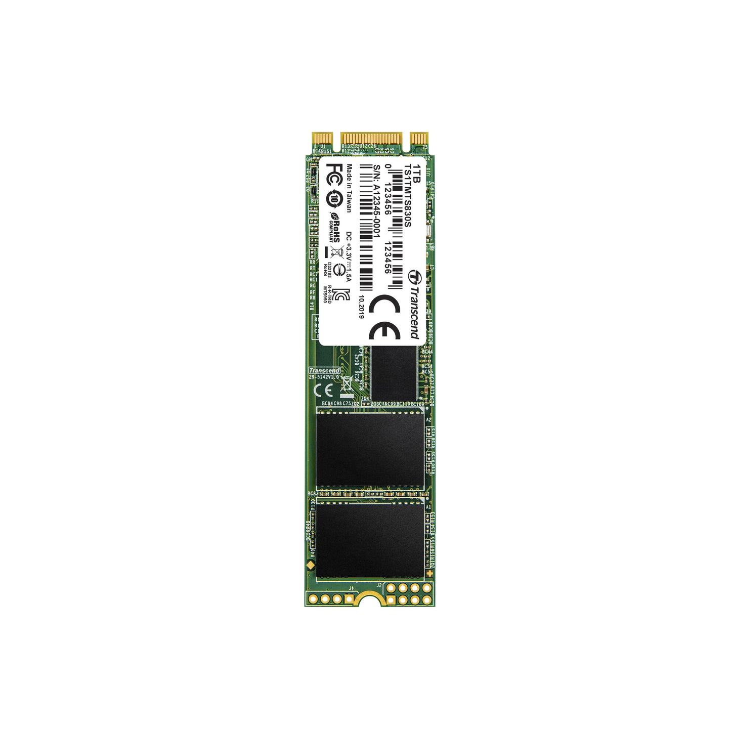 Transcend M.2 SSD 830S 1TB