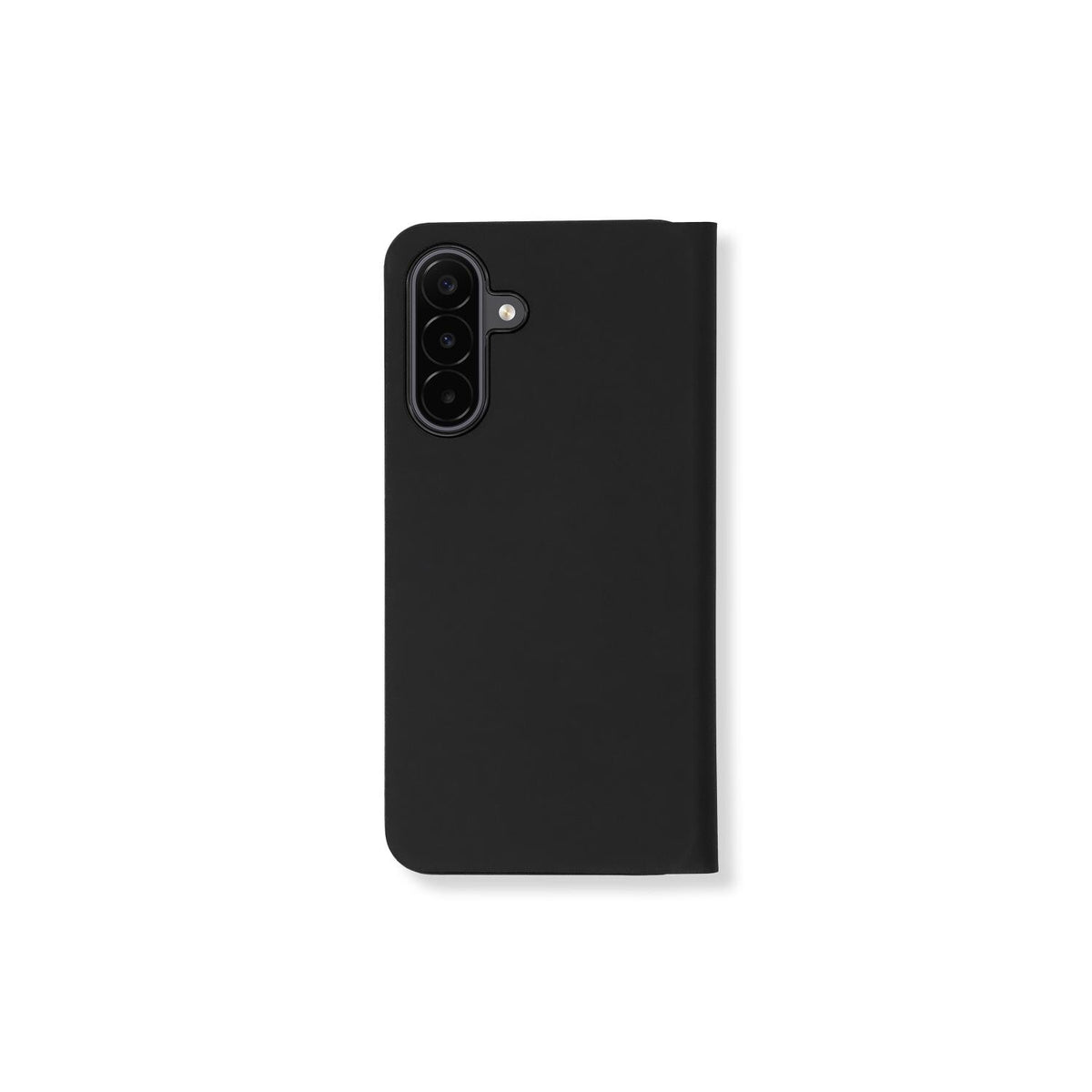 Samsung Mobeen Flip Case With Card Slot - Samsung Galaxy A18 - Black