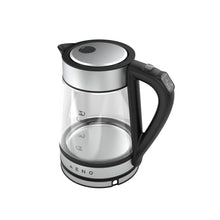 AENO EK1S electric kettle 1.7 L 2200 W Black, Silver, Transparent