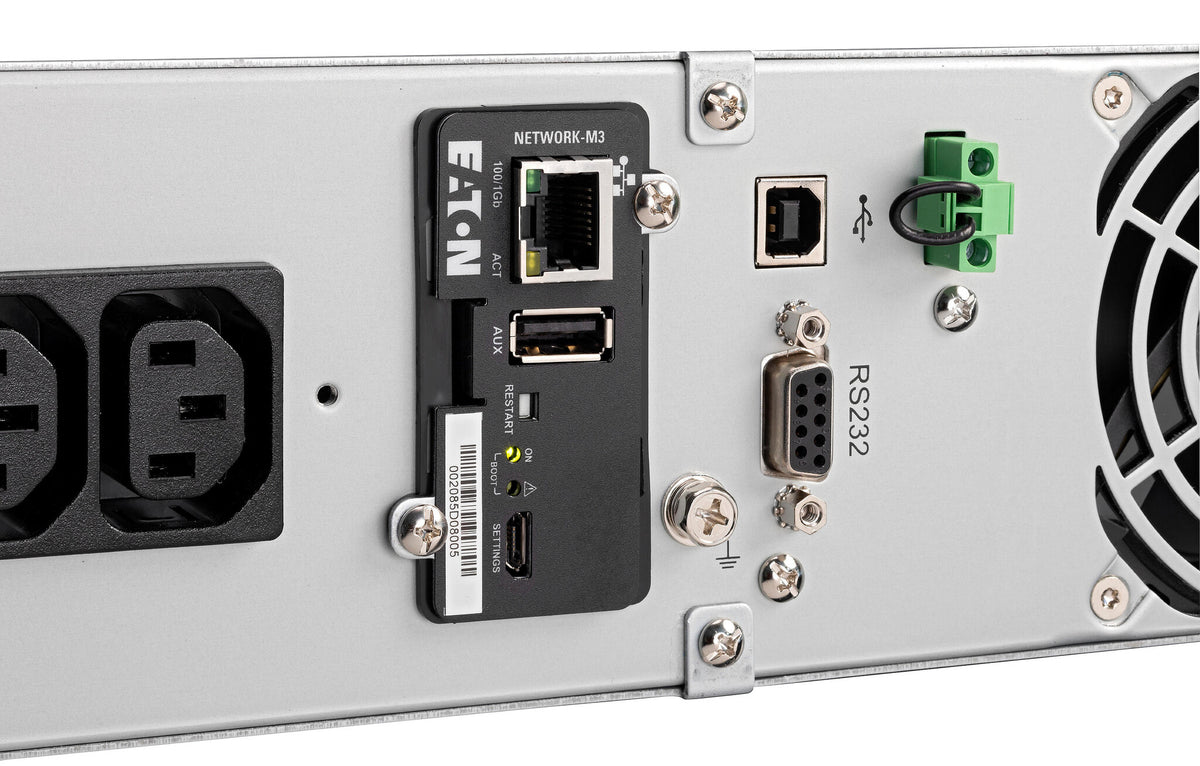 Eaton 9E1000IR uninterruptible power supply (UPS) Double-conversion (Online) 1 kVA 900 W 4 AC outlet(s)