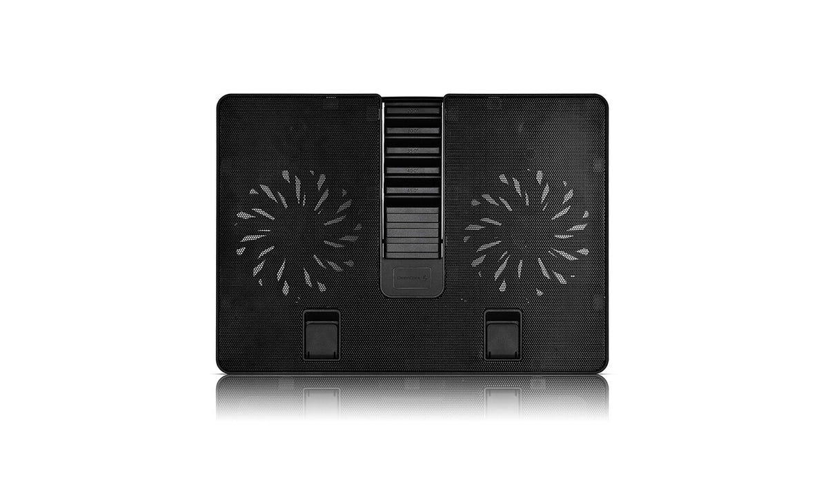 DeepCool U PAL laptop cooling pad 39.6 cm (15.6") 1000 RPM Black
