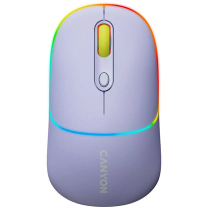 Canyon MW-22 mouse Universal Ambidextrous RF Wireless + Bluetooth Optical 1600 DPI