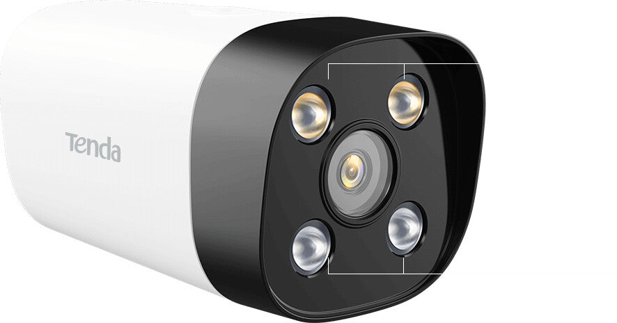 Tenda IT7-PCS-4 security camera Bullet IP security camera Outdoor 2560 x 1440 pixels Ceiling/wall