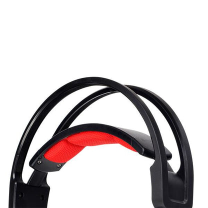 Tt eSPORTS HT-CRA-ANECBK-14 headphones/headset Wired Head-band Gaming Black, Red