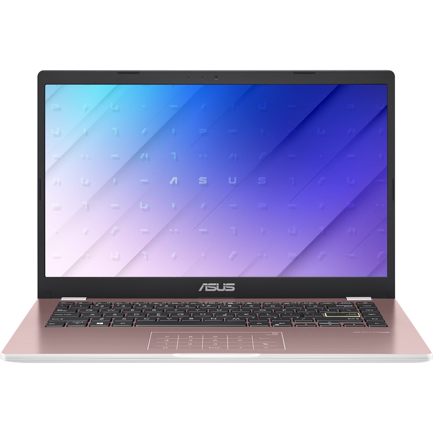 ASUS E410 Intel® Celeron® N N4020 Laptop 35.6 cm (14") HD 4 GB DDR4-SDRAM 128 GB eMMC Wi-Fi 5 (802.11ac) Windows 11 Home Pink gold