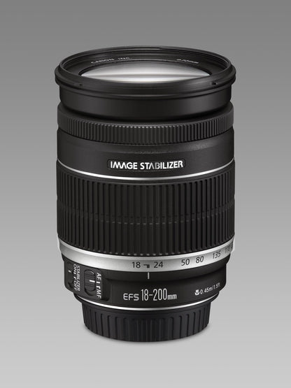 Canon EF-S 18-200mm f/3.5-5.6 IS SLR Black