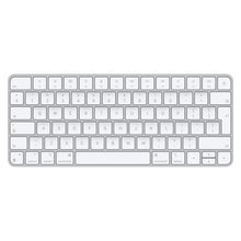 Apple Magic keyboard Universal USB + Bluetooth English Aluminium, White
