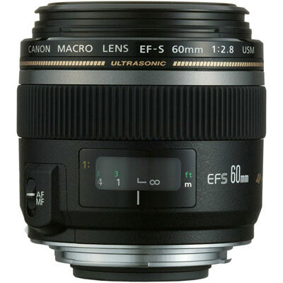 Canon EF-S 60mm f/2.8 Macro USM SLR Macro lens Black