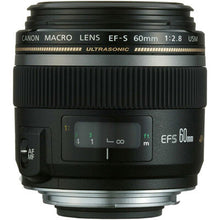 Canon EF-S 60mm f/2.8 Macro USM SLR Macro lens Black