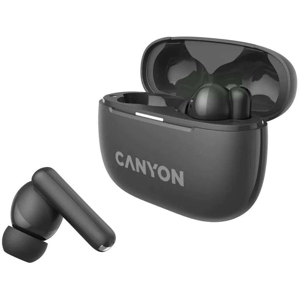 Canyon CNS-TWS10BK headphones/headset True Wireless Stereo (TWS) In-ear Calls/Music/Sport/Everyday USB Type-C Bluetooth Black