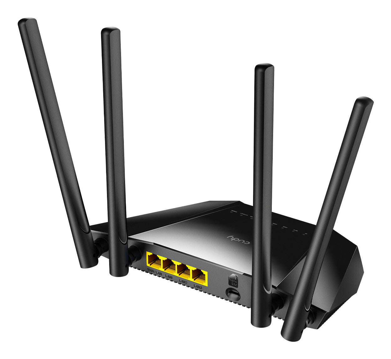 Cudy LT400 wireless router Fast Ethernet Single-band (2.4 GHz) 4G Black